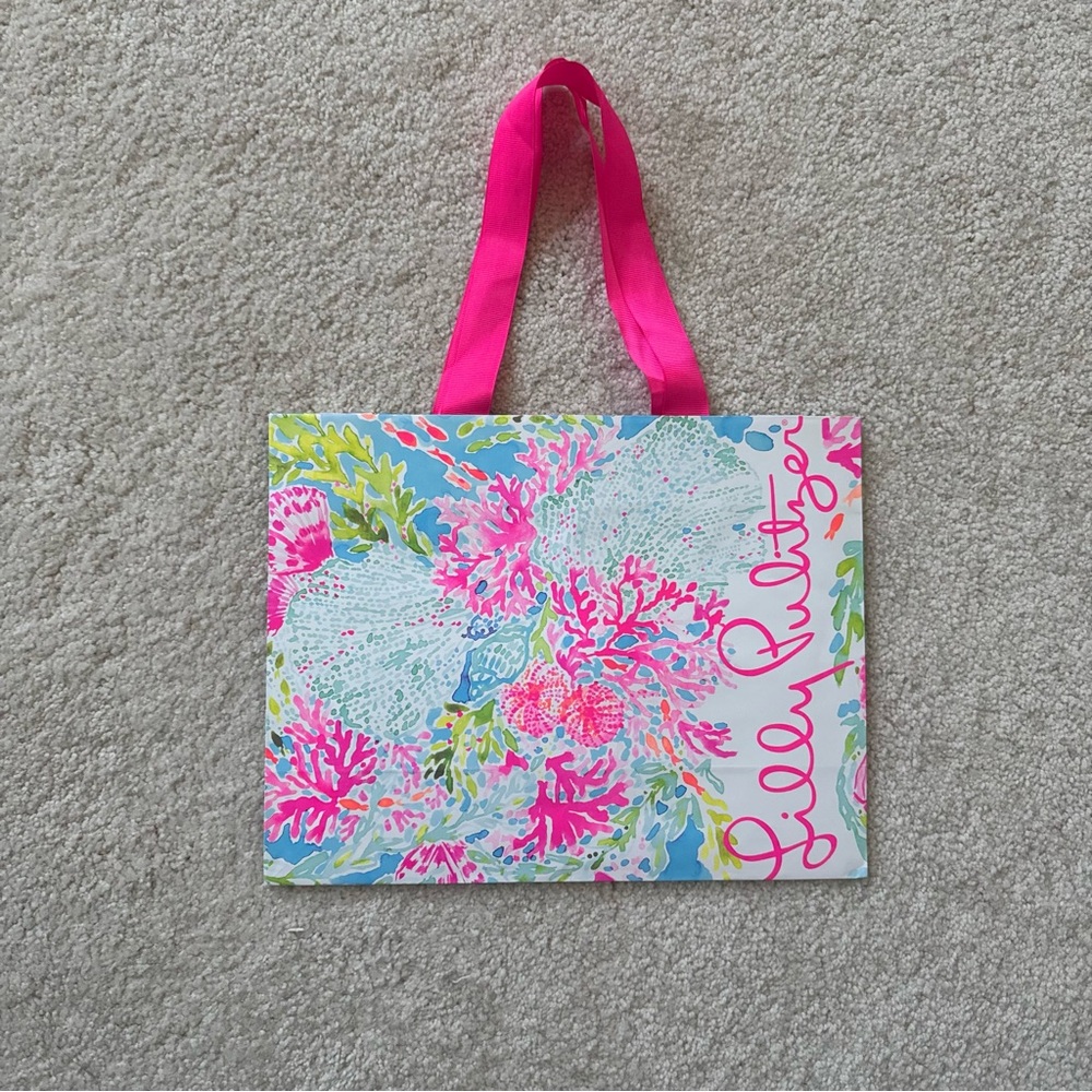 Lilly Pulitzer shopping bag